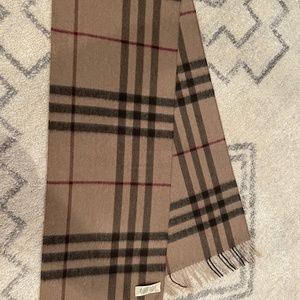Authentic Burberry Cashmere Scarf